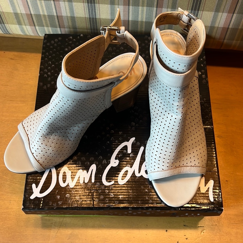 Sam Edelman women heel peep toe